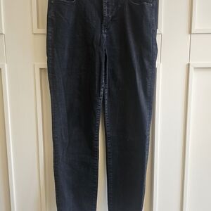 American Eagle Outfitters Dark Blue Straight Leg Jeans